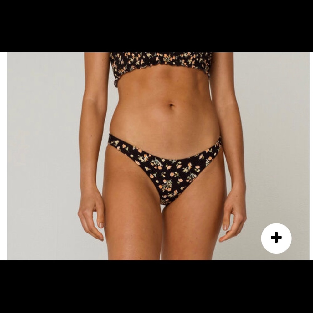 NWT szL Billabong Sweet Side Tropic Bikini Bottoms